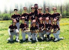 Andy McDougal; Baseball Team; Family Friends